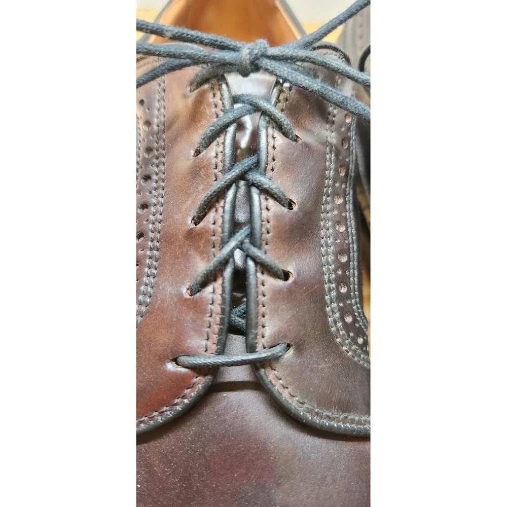VTG 1994 Allen Edmonds MacNeil Shell Cordovan Longwing Blucher 13B 9097